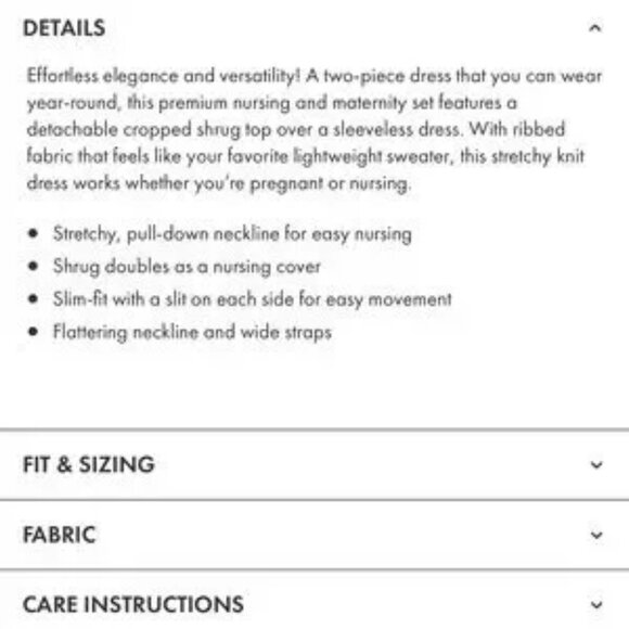 Kindred Bravely 2-in-1 Nursing and Maternity Dress - Picture 4 of 11